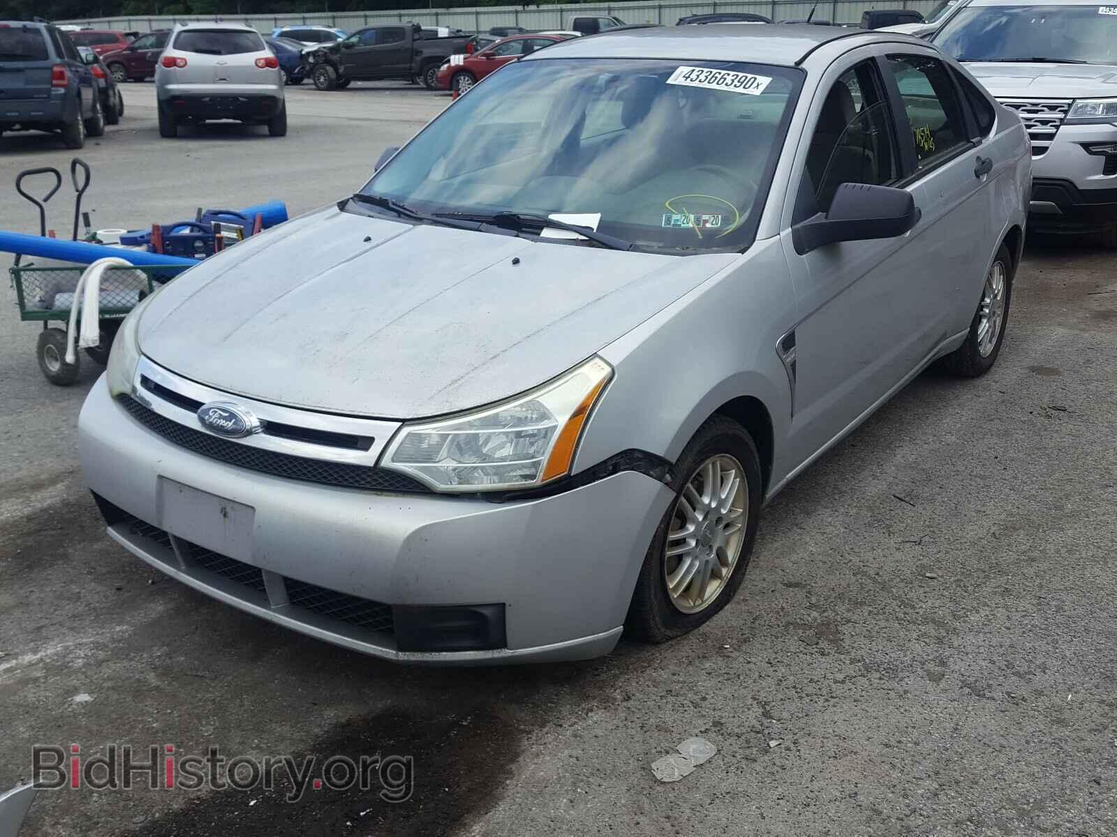 2008 FORD FOCUS - VIN: 1FAHP35N58W150169 - Фото 2