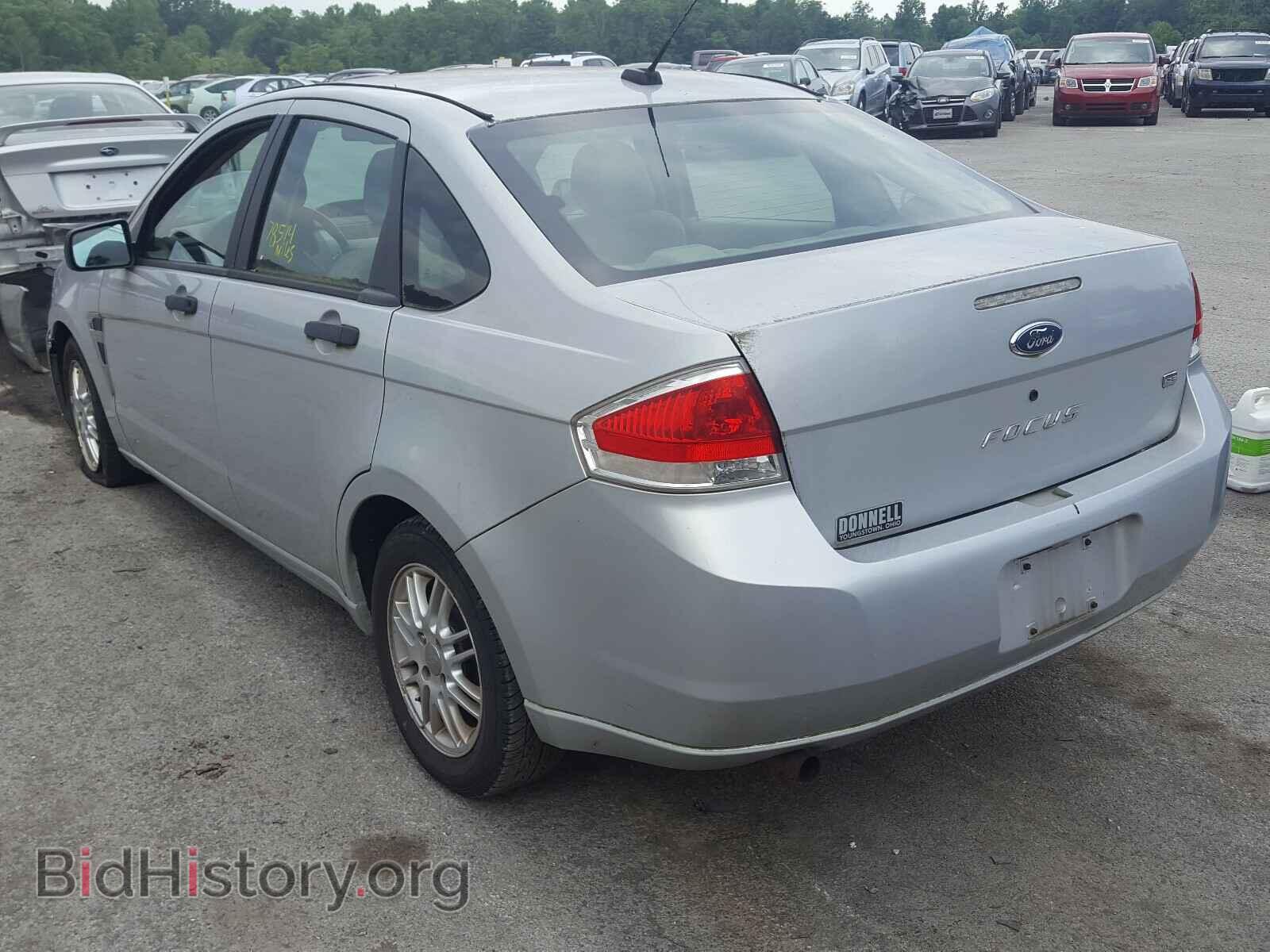 2008 FORD FOCUS - VIN: 1FAHP35N58W150169 - Фото 3