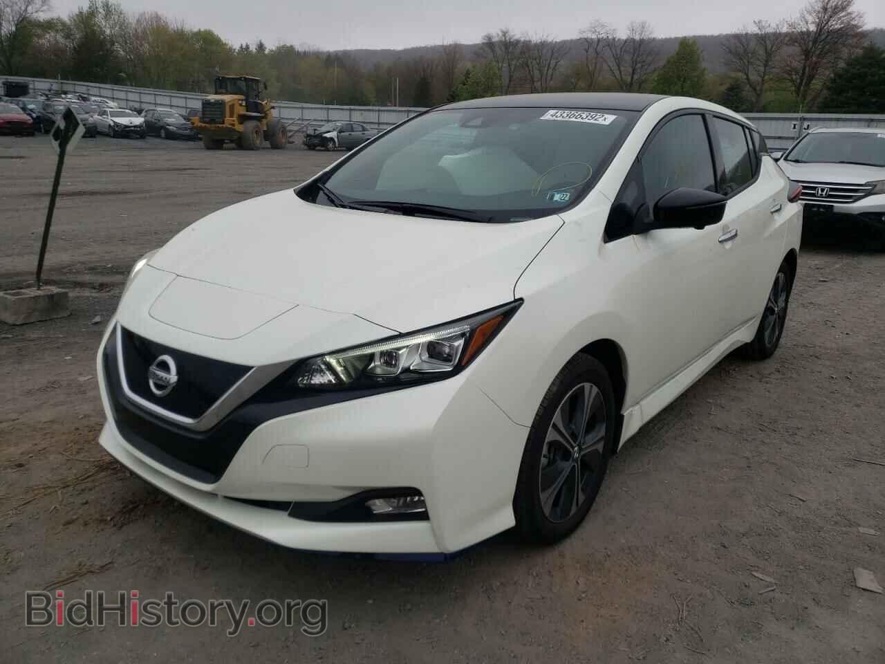 2021 NISSAN LEAF - VIN: 1N4BZ1DV7MC556164 - Фото 2