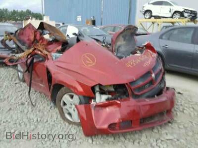 2009 Dodge AVENGER Avenger SE, бордовый — VIN 1B3LC46BX9N531762, Copart