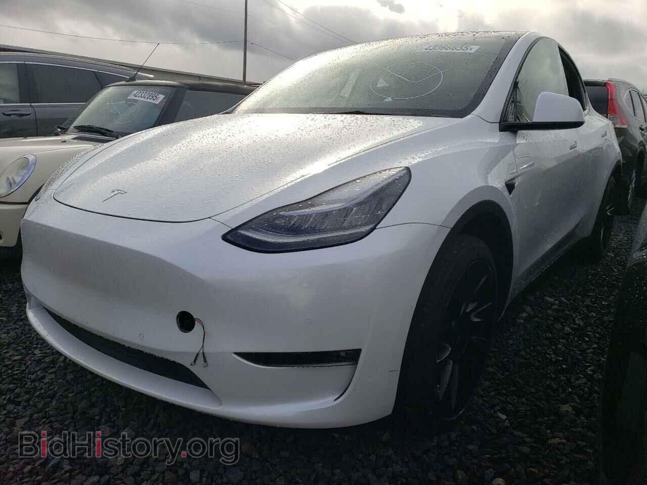 Фотография 5YJYGDEEXMF199396 - TESLA MODEL Y 2021