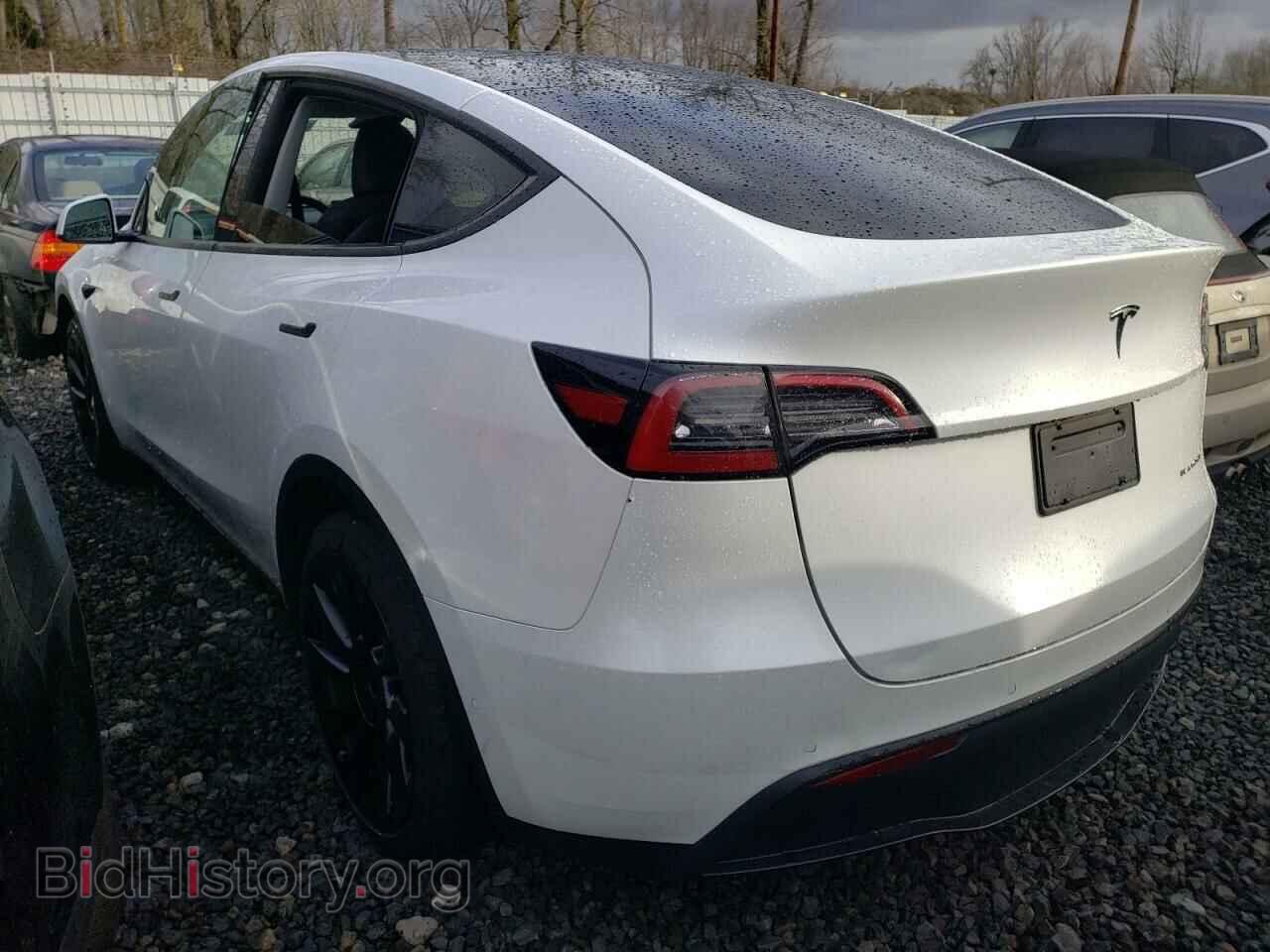 2021 TESLA MODEL Y - VIN: 5YJYGDEEXMF199396 - Фото 2