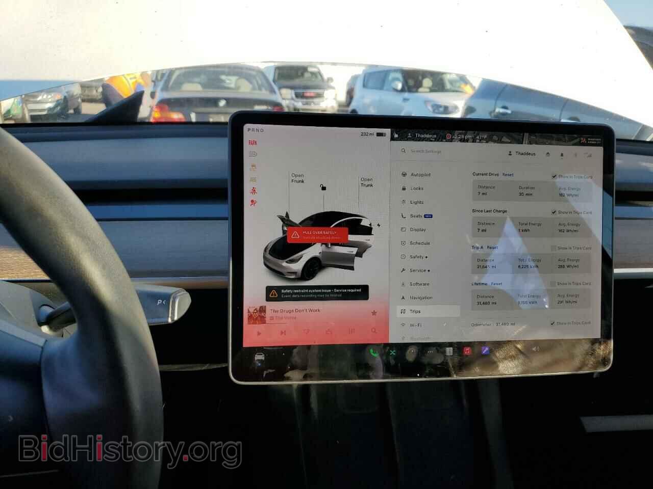 2021 TESLA MODEL Y - VIN: 5YJYGDEEXMF199396 - Фото 9
