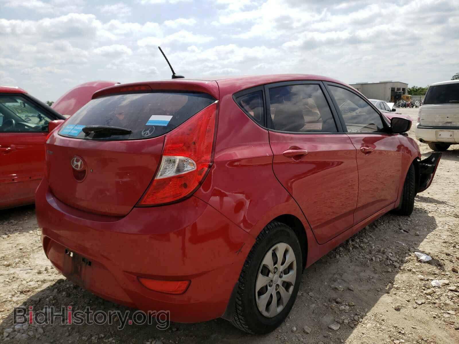 2015 HYUNDAI ACCENT - VIN: KMHCT5AE2FU206090 - Фото 4