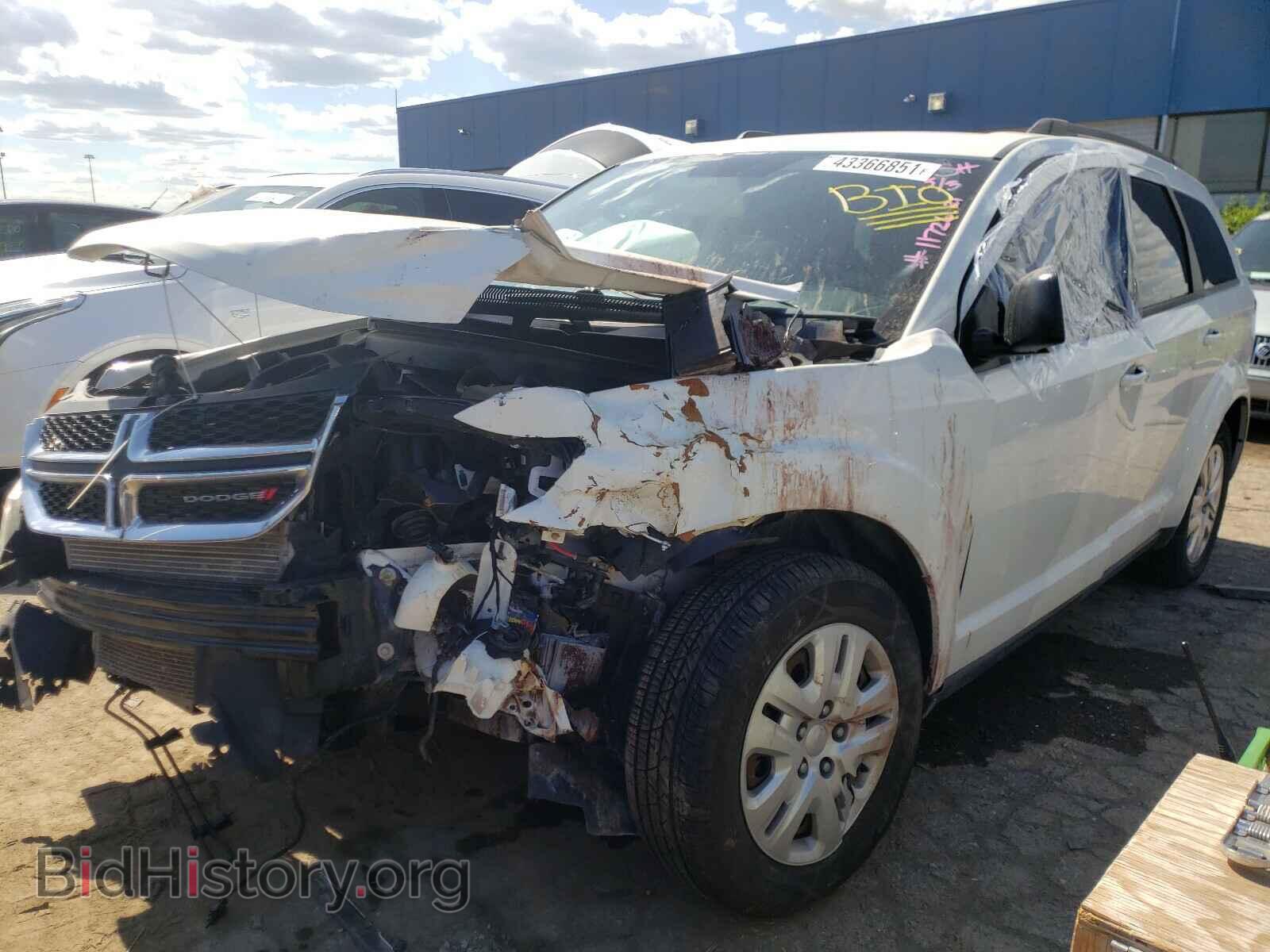 2016 DODGE JOURNEY - VIN: 3C4PDCAB6GT230868 - Фото 2
