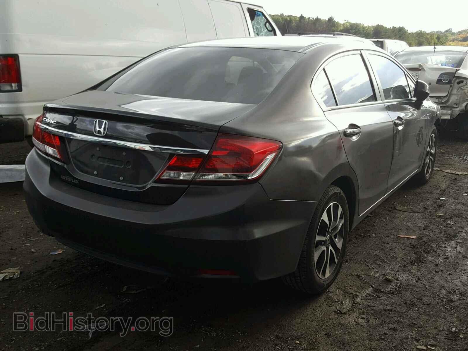 2013 HONDA CIVIC - VIN: 19XFB2F84DE061412 - Фото 4