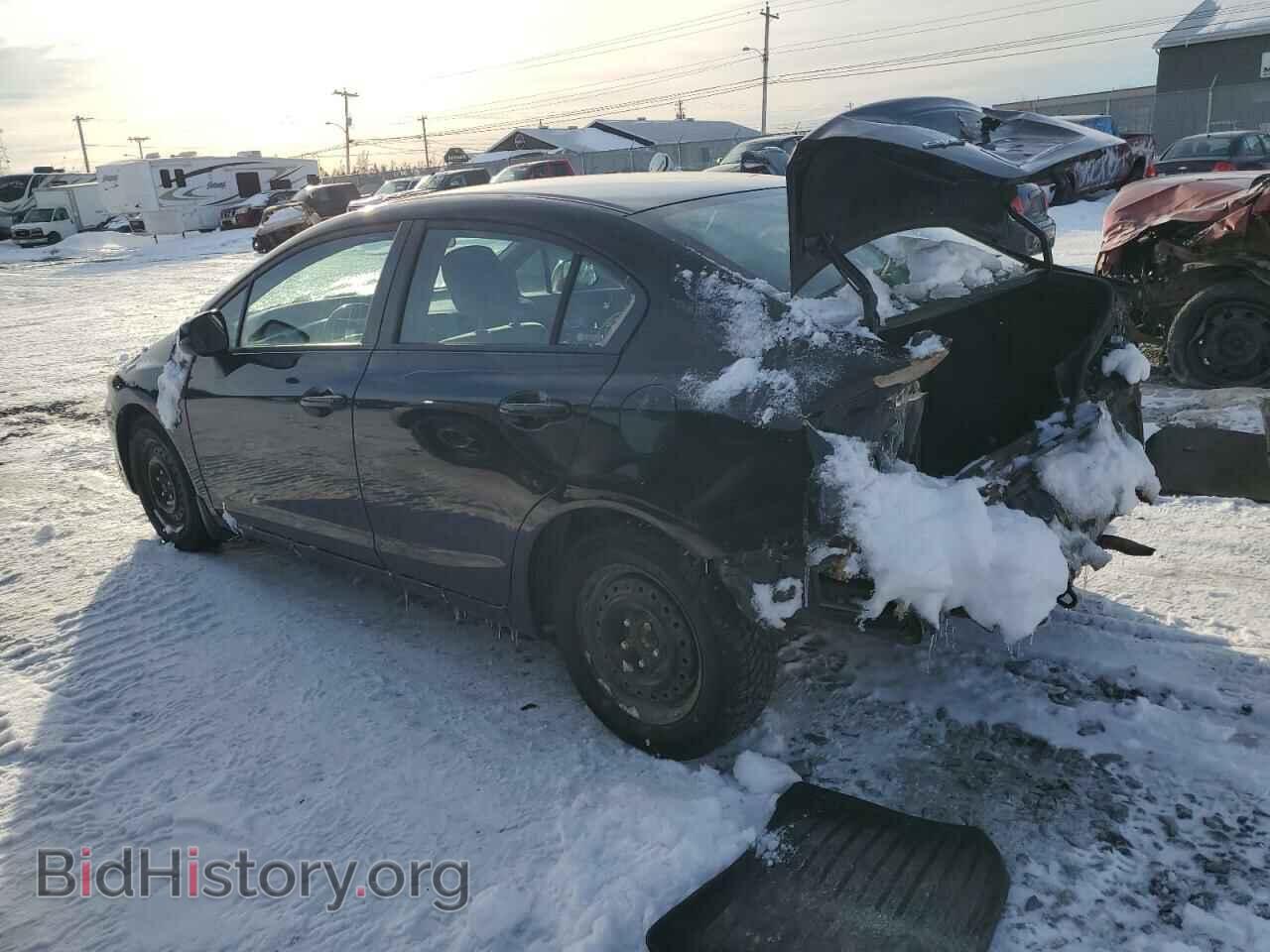 2012 HONDA CIVIC - VIN: 2HGFB2F58CH008402 - Фото 2