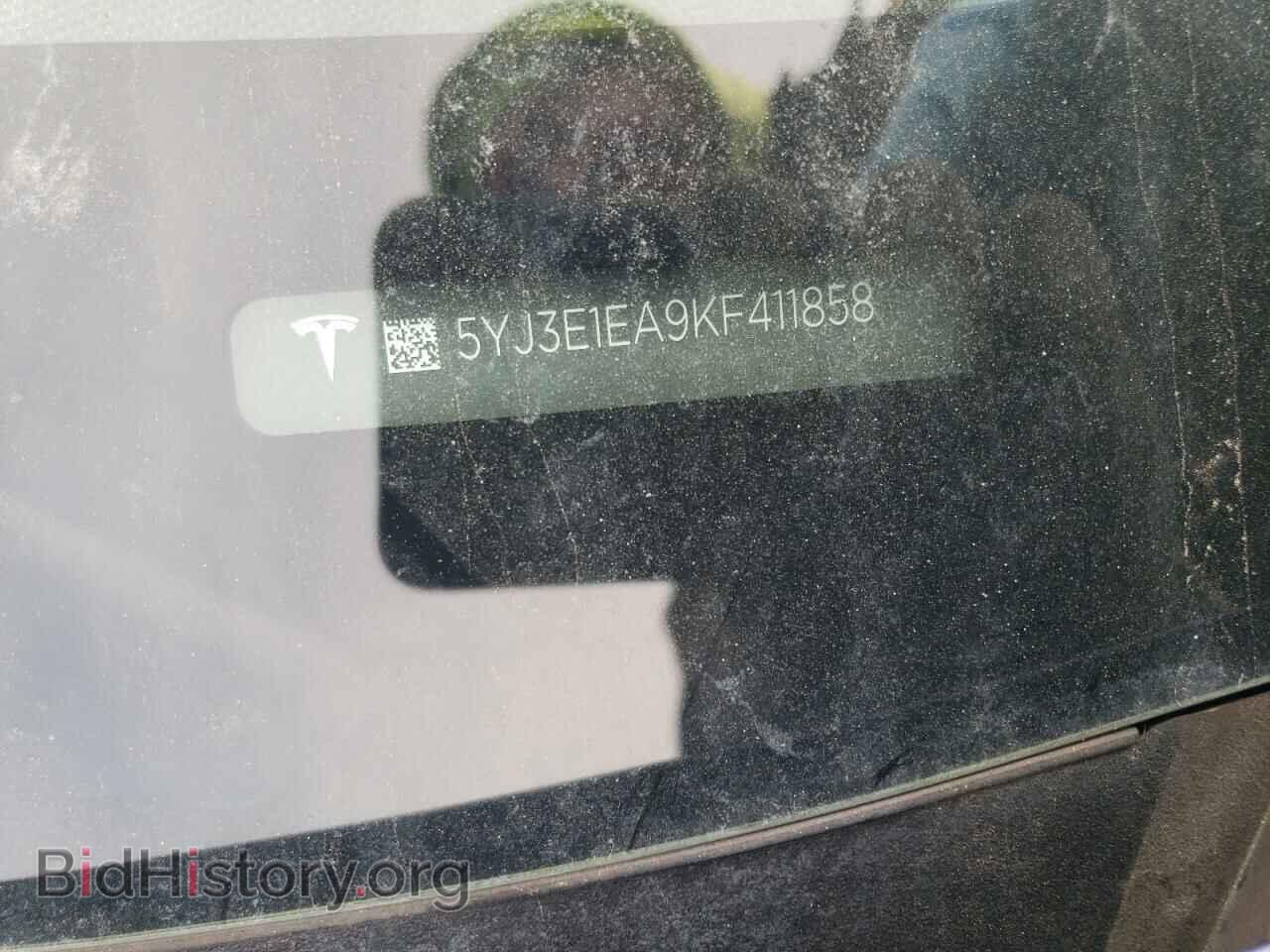 2019 TESLA MODEL 3 - VIN: 5YJ3E1EA9KF411858 - Фото 12