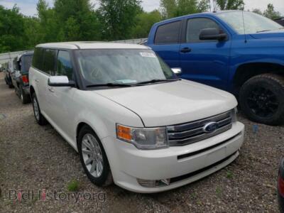 2011 Ford FLEX Flex SEL, white — VIN 2FMHK6CC0BBD24570, Copart