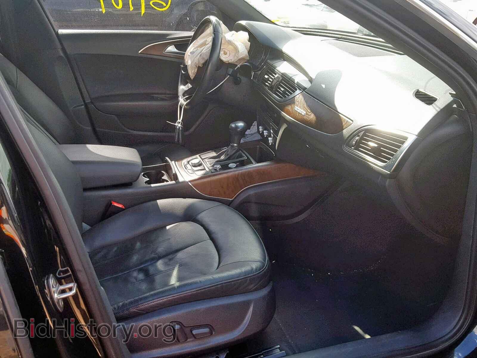 2012 AUDI A6 - VIN: WAUGGAFC2CN125121 - Фото 5