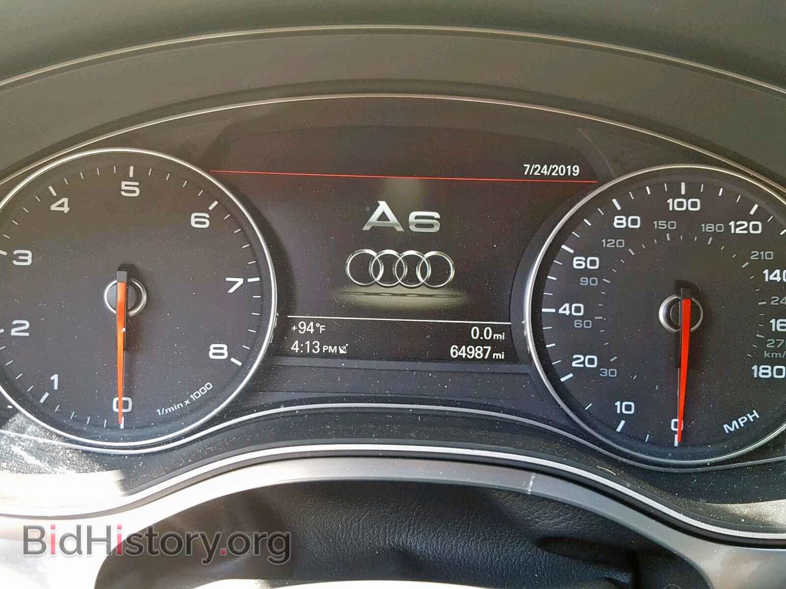2012 AUDI A6 - VIN: WAUGGAFC2CN125121 - Фото 8