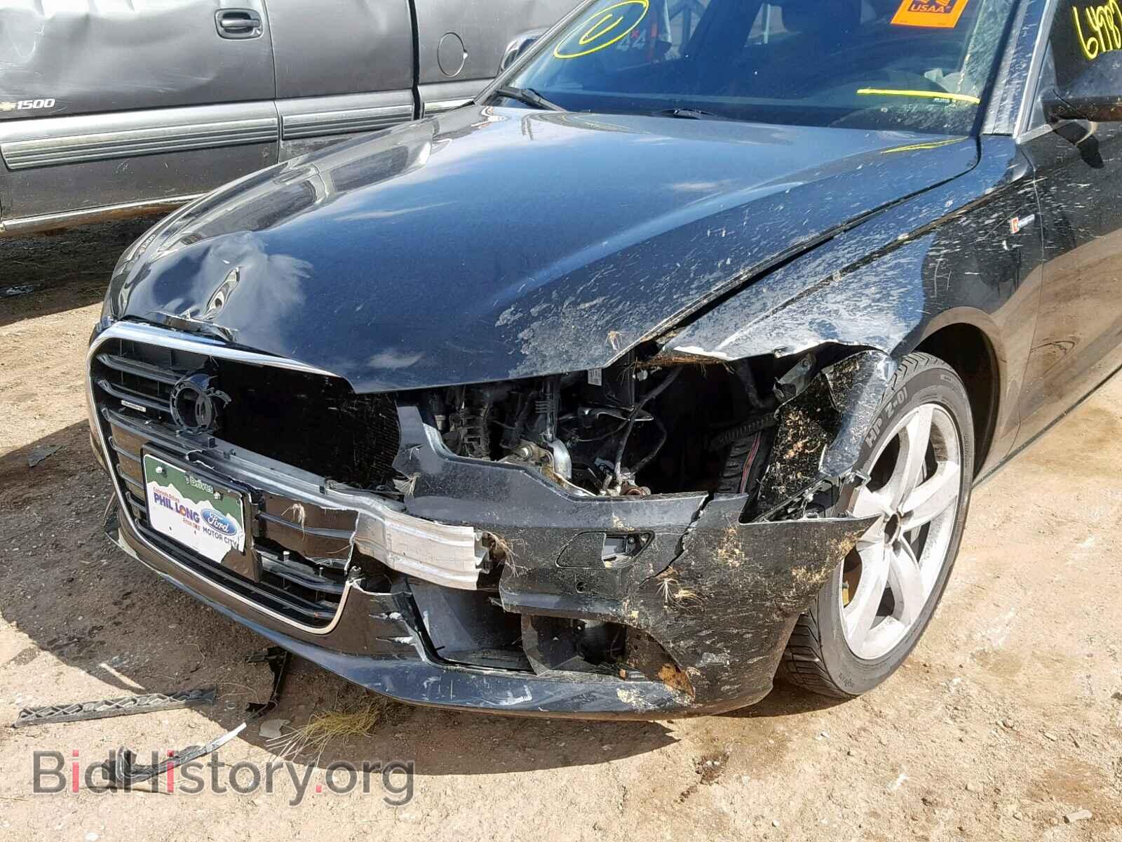 2012 AUDI A6 - VIN: WAUGGAFC2CN125121 - Фото 9