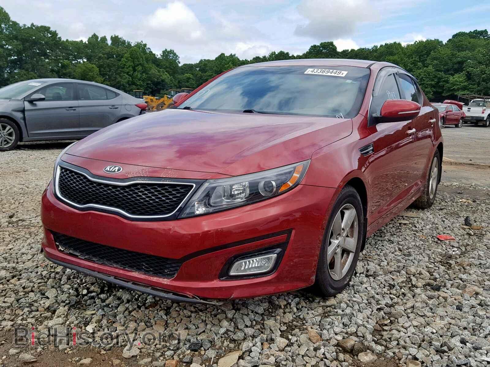 2015 KIA OPTIMA LX - VIN: 5XXGM4A78FG494525 - Фото 2