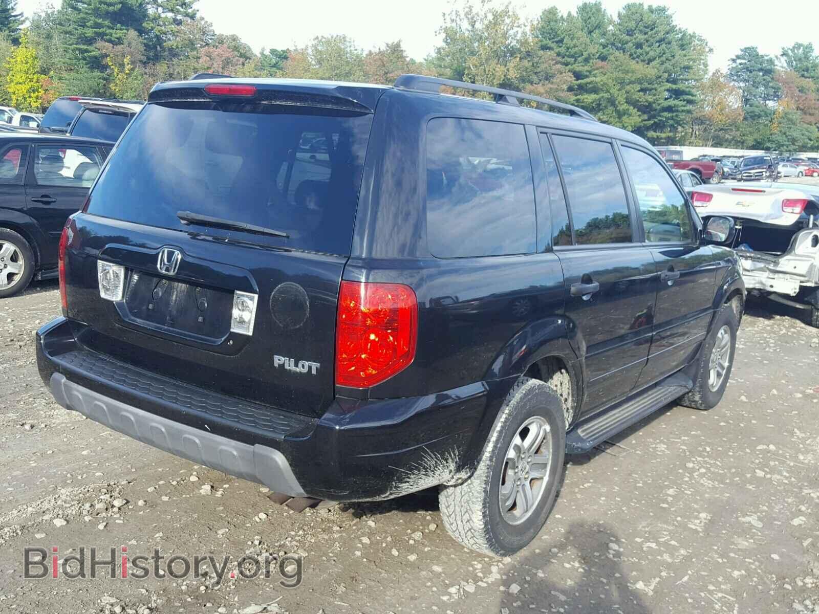 2005 HONDA PILOT - VIN: 2HKYF187X5H500265 - Фото 4