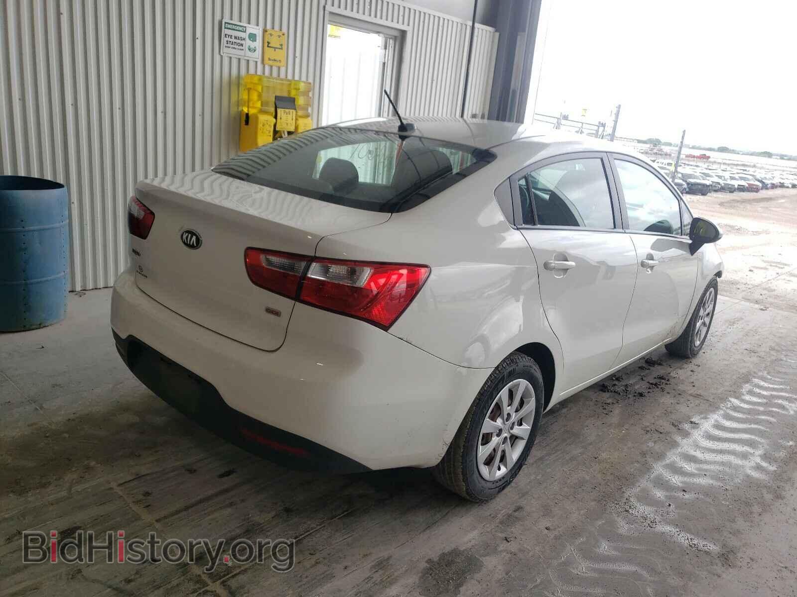 2014 KIA RIO - VIN: KNADM4A30E6365687 - Фото 4