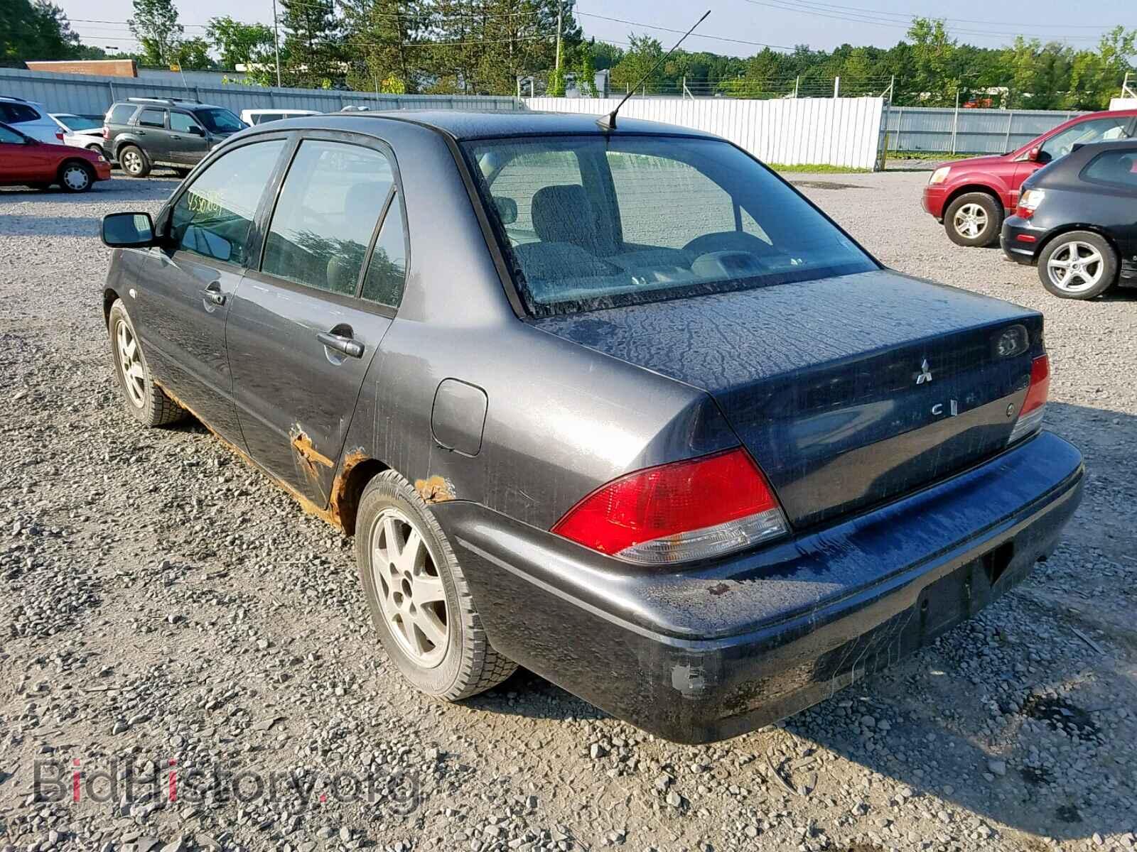 2002 MITSUBISHI LANCER - VIN: JA3AJ36E62U001704 - Photo 3