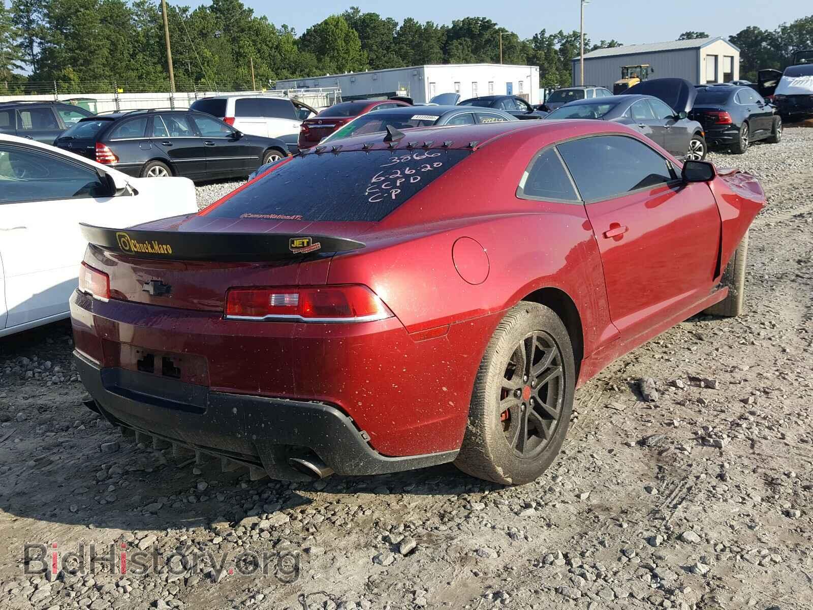 2014 CHEVROLET CAMARO - VIN: 2G1FB1E37E9293866 - Фото 4