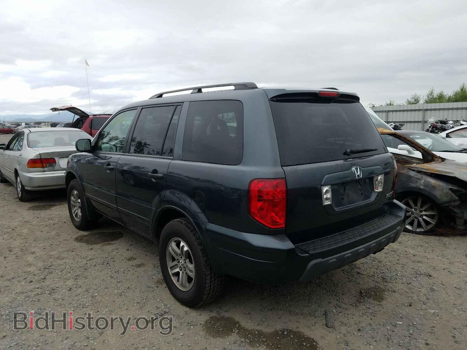 2005 HONDA PILOT - VIN: 2HKYF18585H521341 - Фото 3