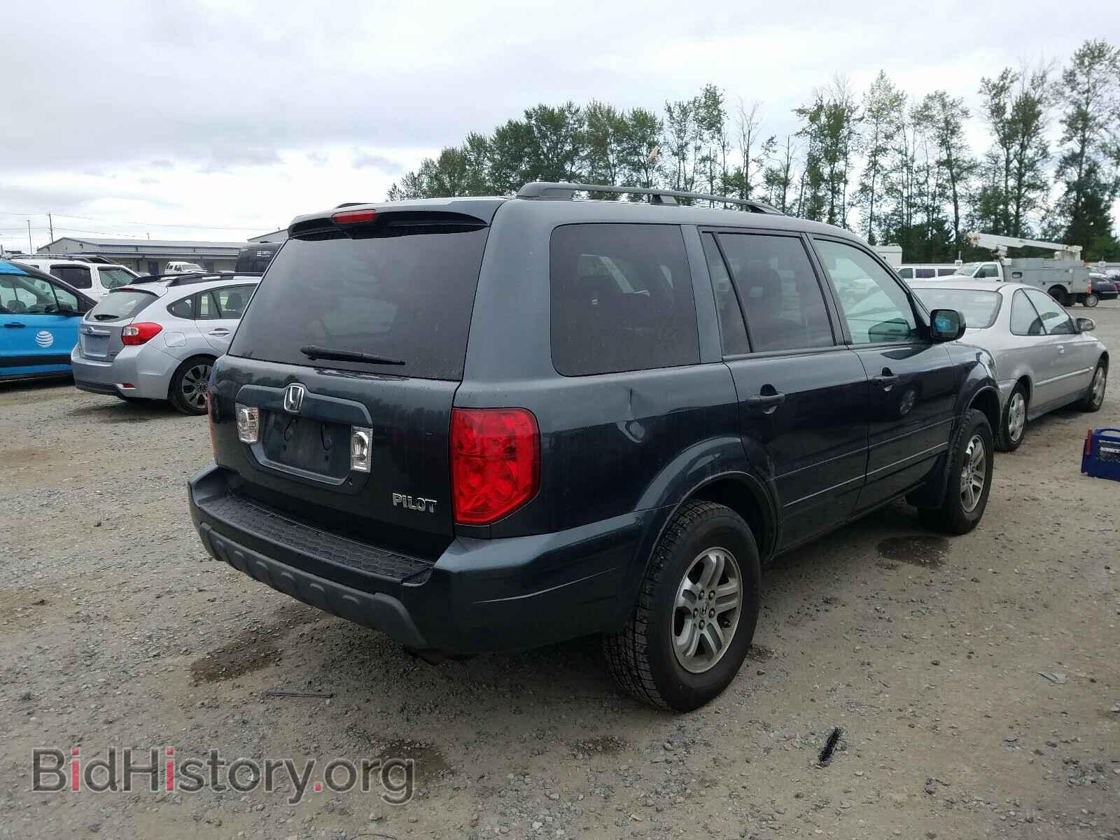 2005 HONDA PILOT - VIN: 2HKYF18585H521341 - Фото 4