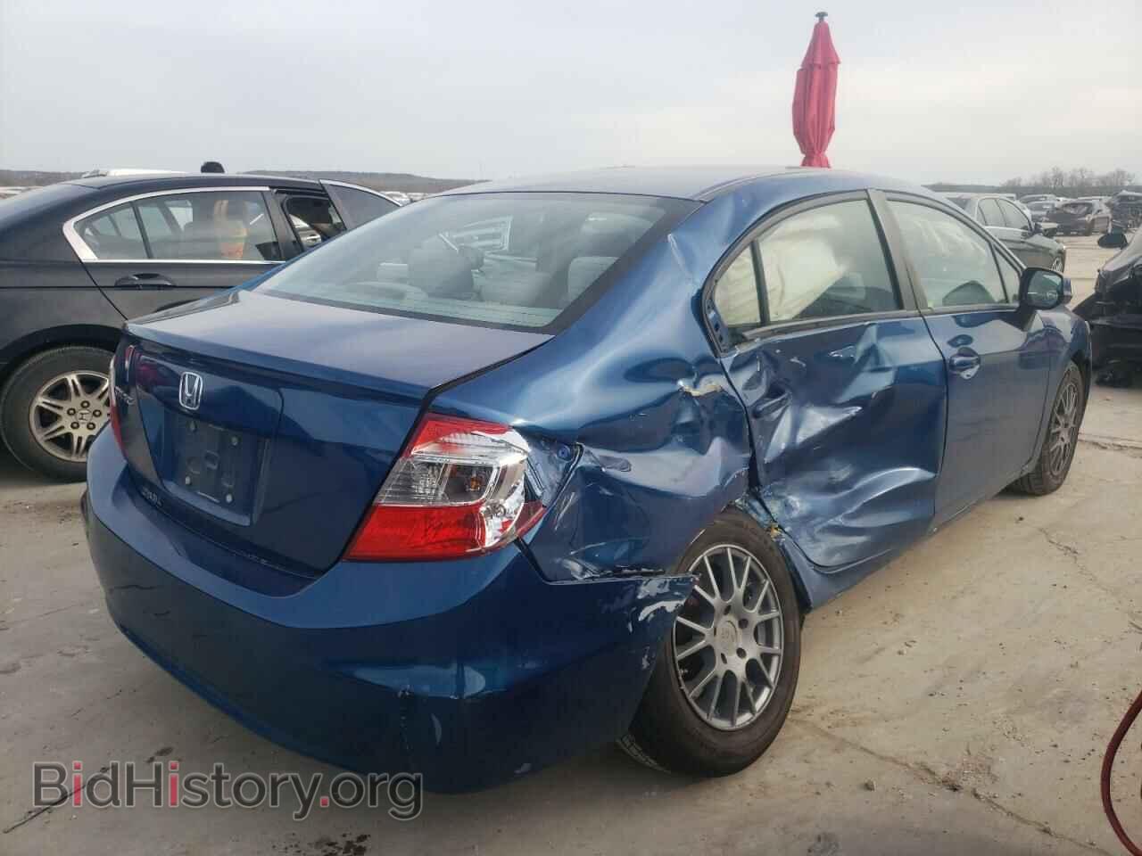 2012 HONDA CIVIC - VIN: 19XFB2F50CE026578 - Фото 3