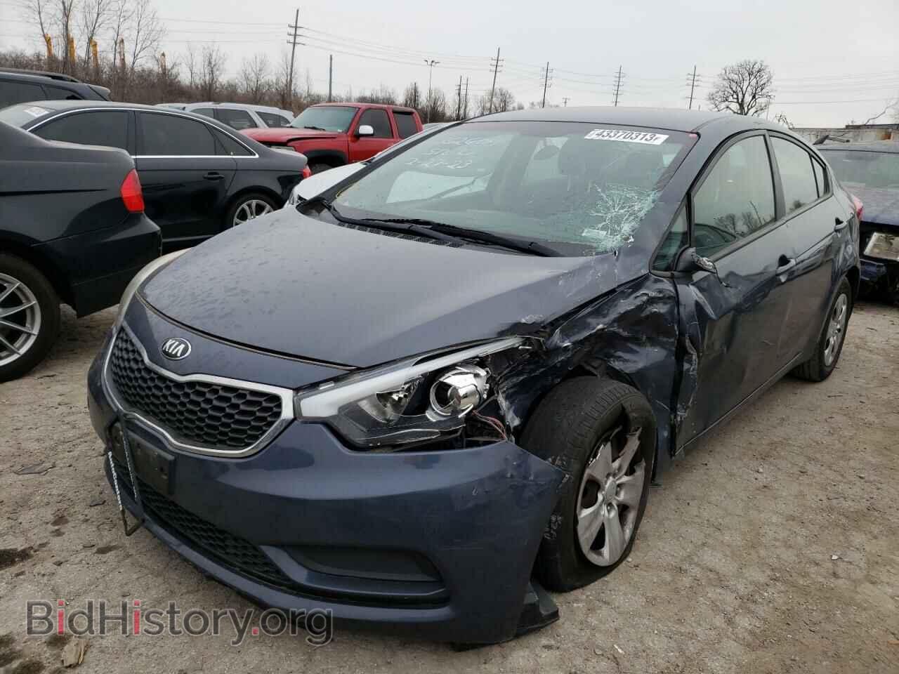 Фотография KNAFX4A68G5534485 - KIA FORTE 2016