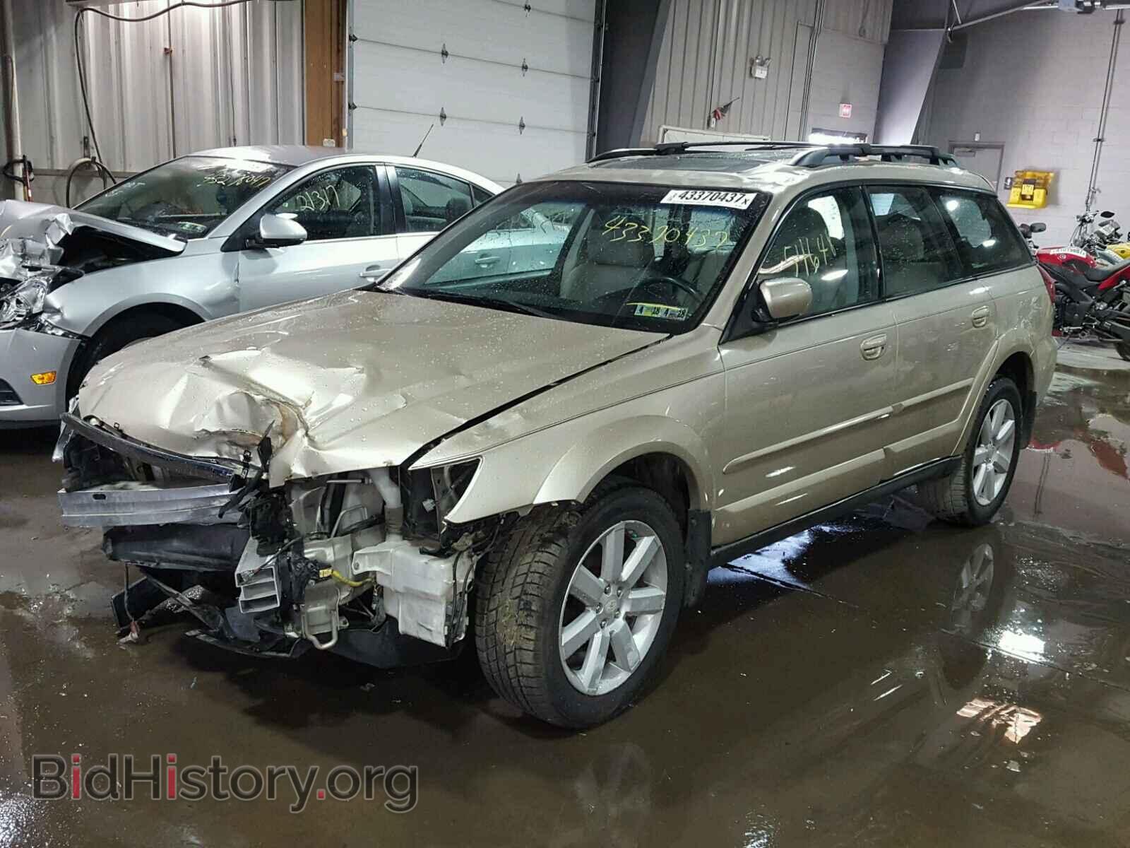 2008 SUBARU OUTBACK - VIN: 4S4BP62C687355378 - Фото 2