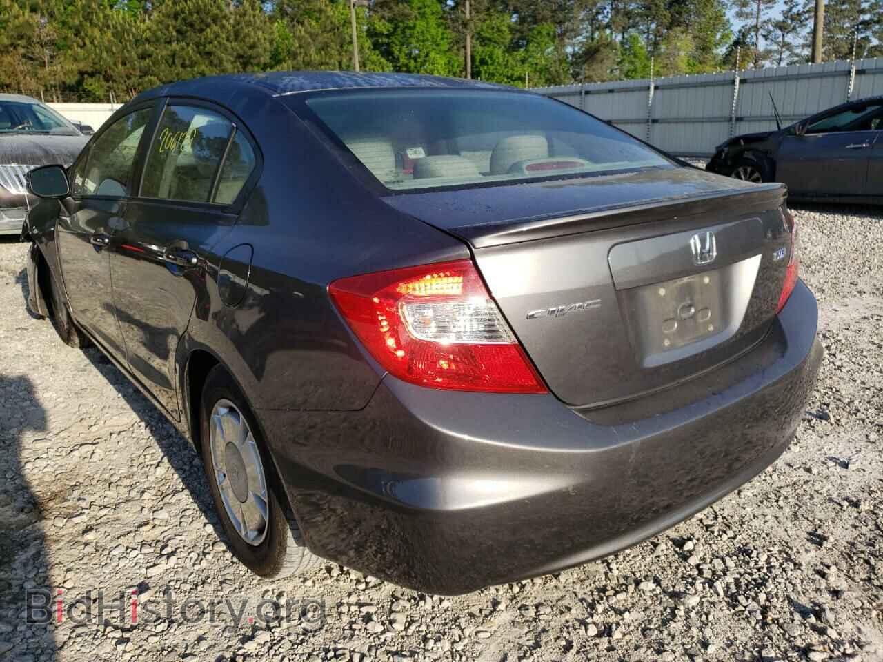 2012 HONDA CIVIC - VIN: 2HGFB2F63CH557319 - Photo 3