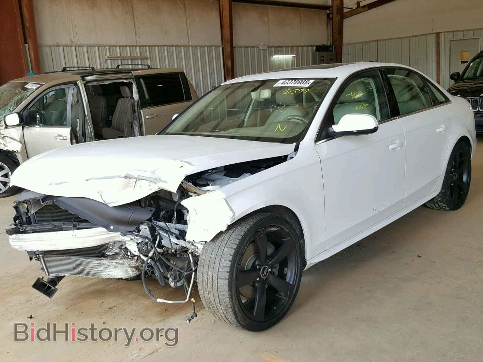 2012 AUDI A4 - VIN: WAUFFAFL0CA120599 - Фото 2