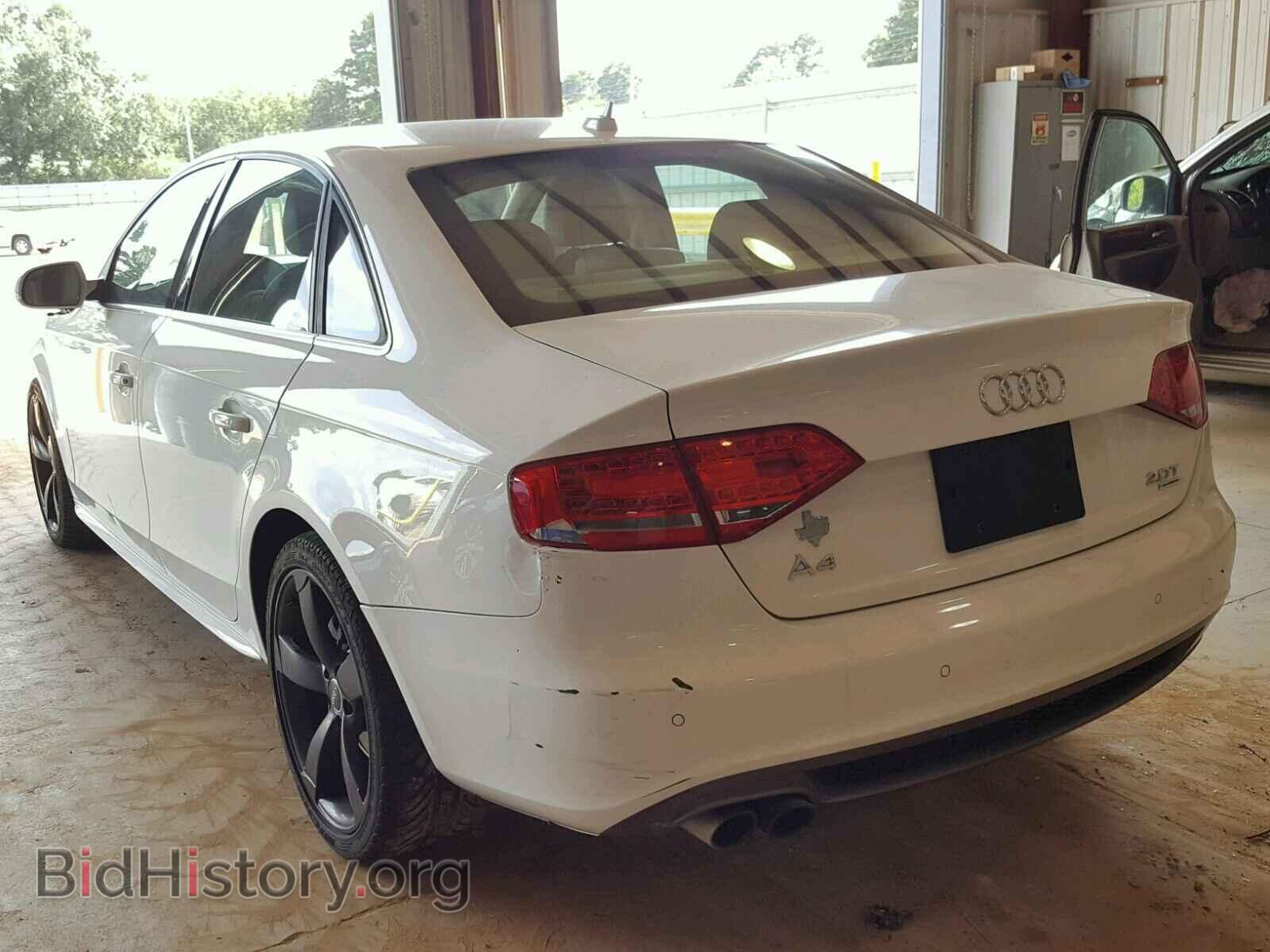 2012 AUDI A4 - VIN: WAUFFAFL0CA120599 - Фото 3