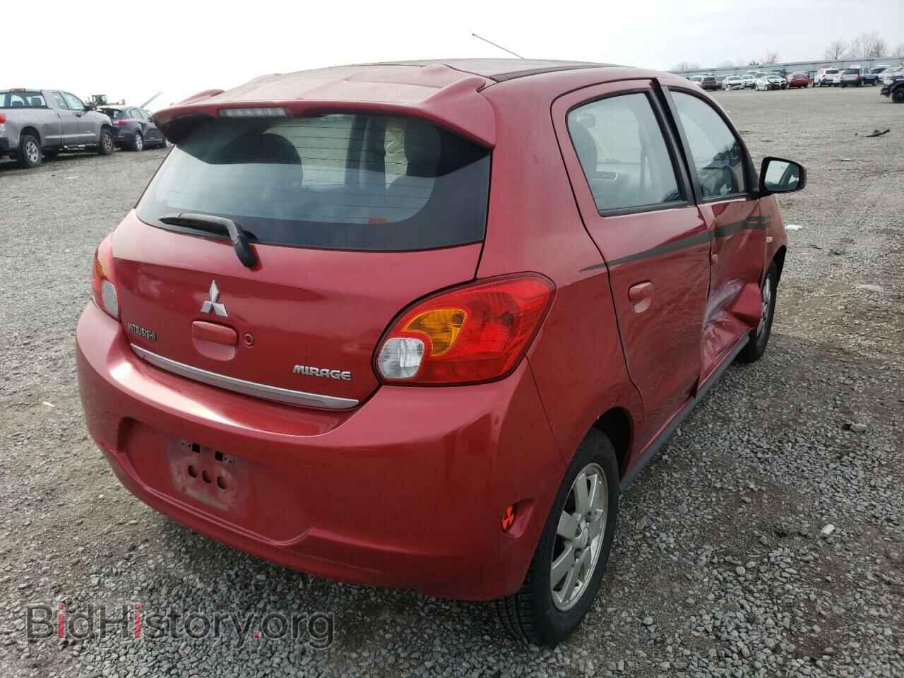 2014 MITSUBISHI MIRAGE - VIN: ML32A4HJ2EH005366 - Фото 3