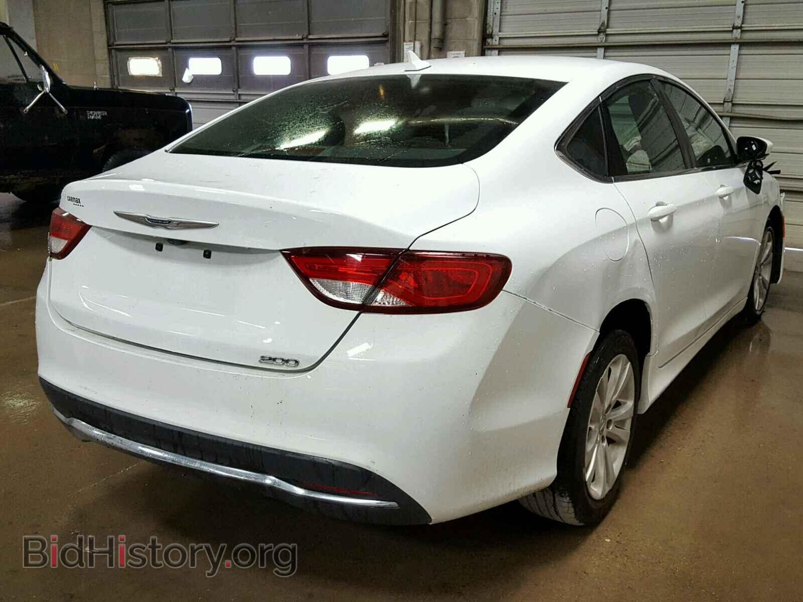2016 CHRYSLER 200 - VIN: 1C3CCCAB1GN170147 - Фото 4