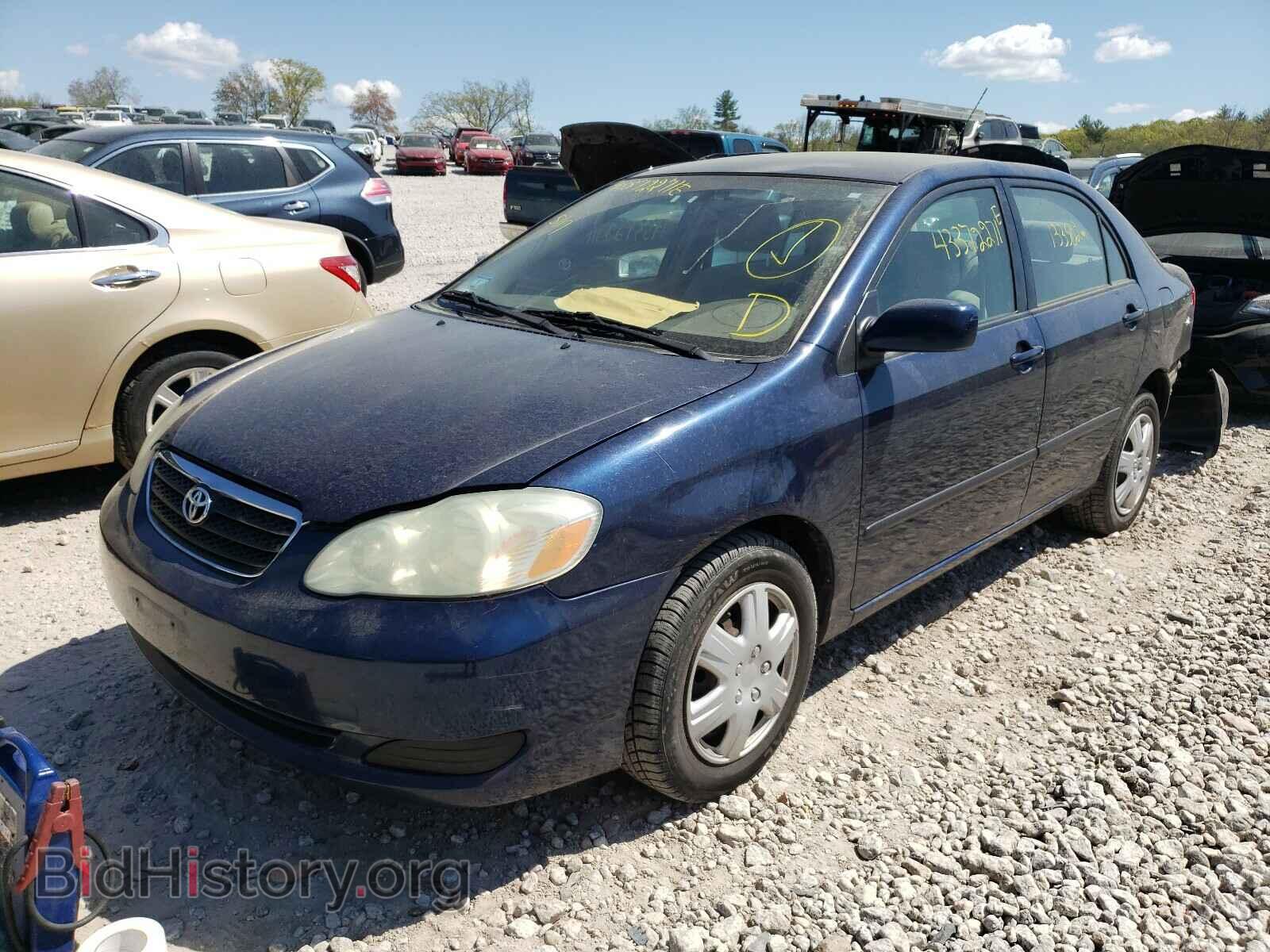 2007 TOYOTA COROLLA - VIN: 2T1BR32E57C722721 - Фото 2