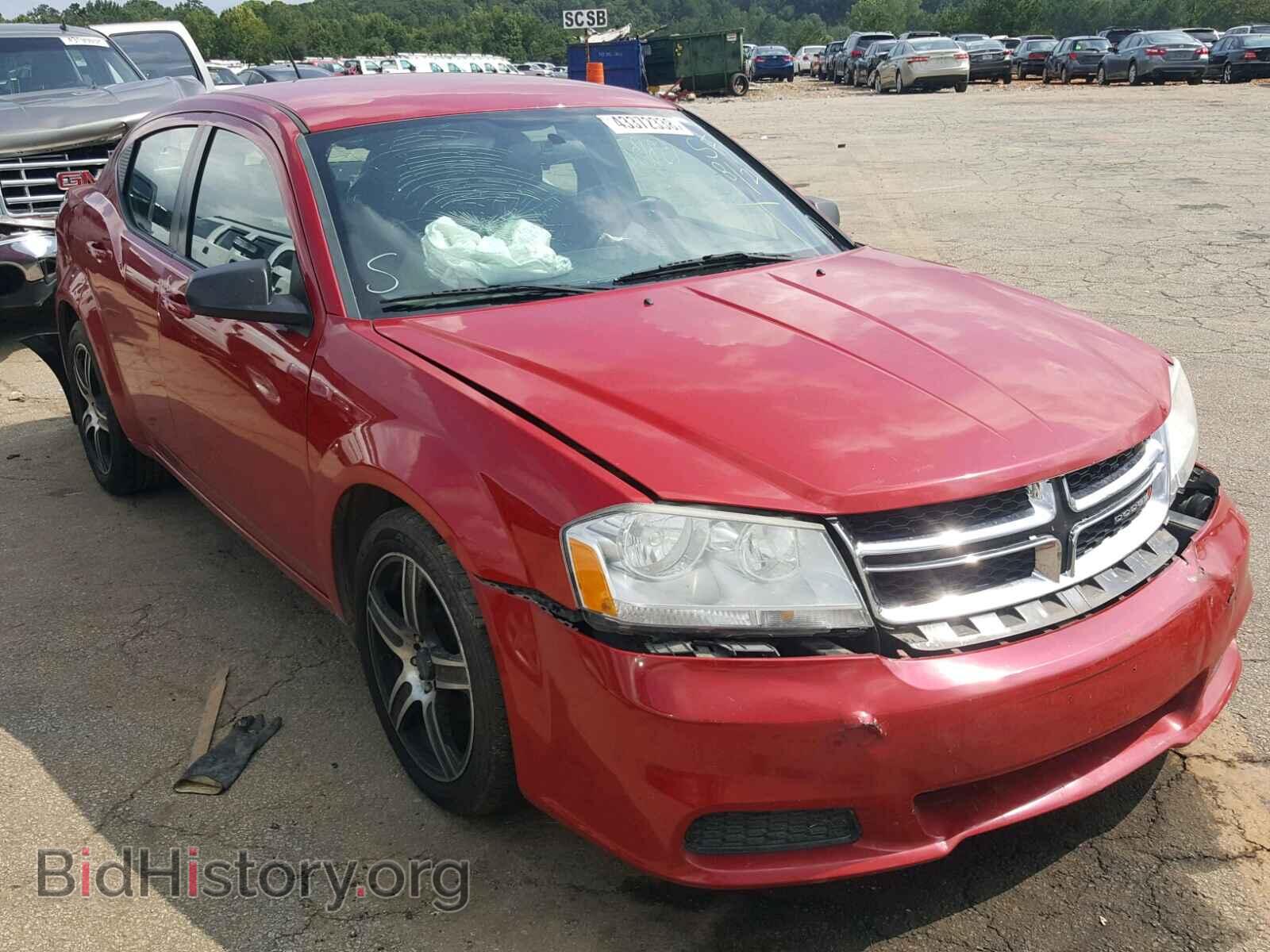 Фотография 1C3CDZAB5CN310355 - DODGE AVENGER 2012