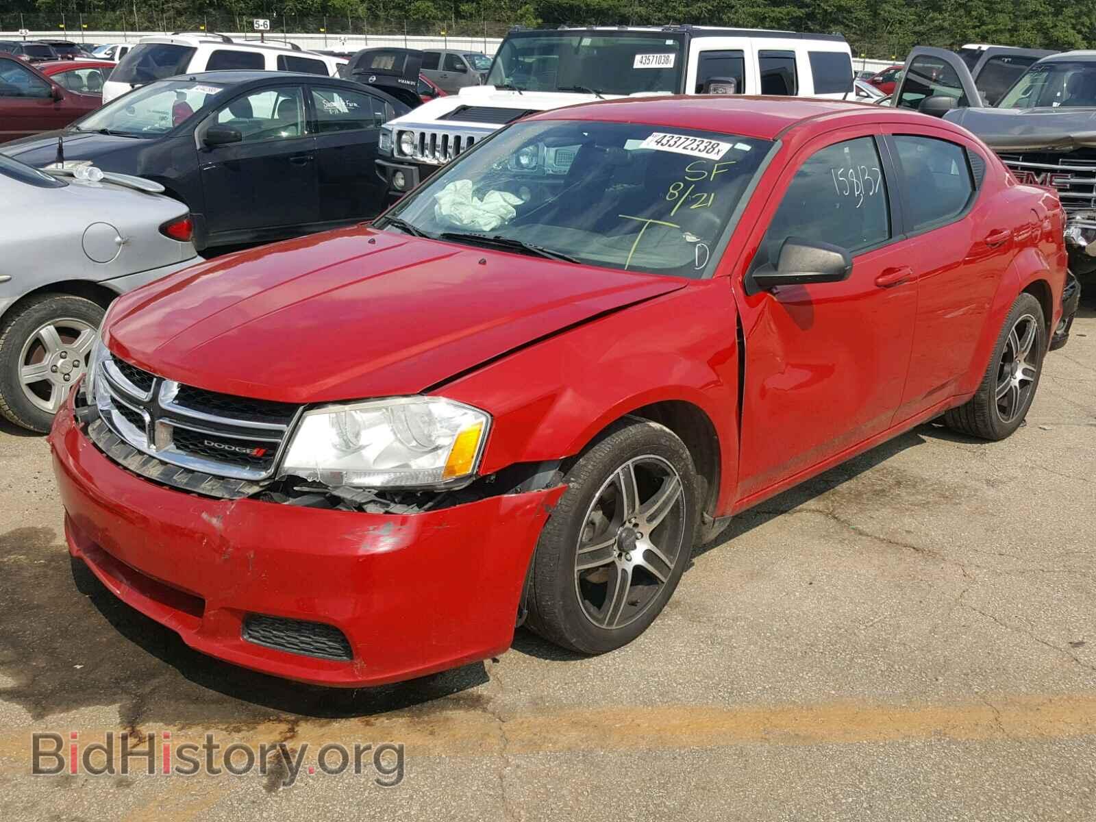 2012 DODGE AVENGER - VIN: 1C3CDZAB5CN310355 - Photo 2