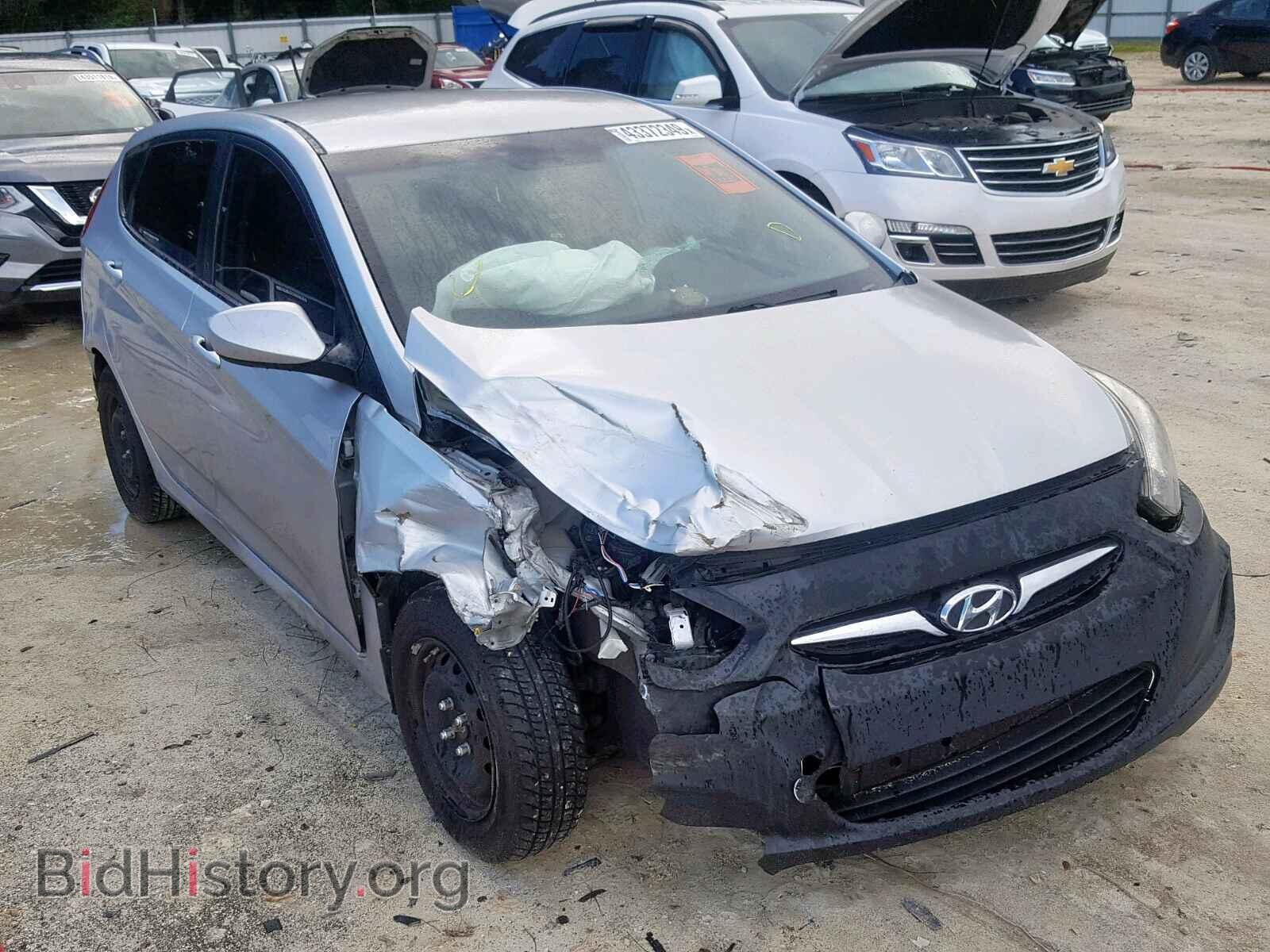 Photo KMHCT5AE1CU016258 - HYUNDAI ACCENT 2012