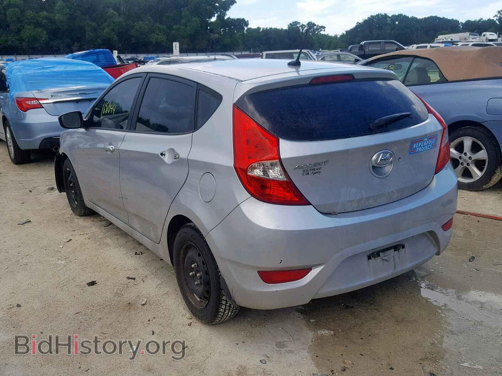 2012 HYUNDAI ACCENT - VIN: KMHCT5AE1CU016258 - Фото 3