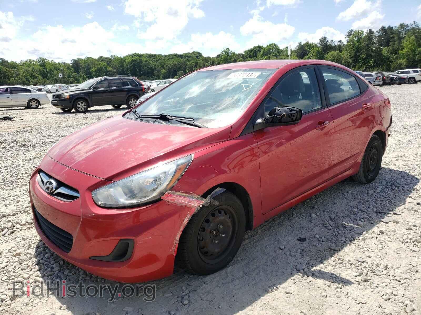 2013 HYUNDAI ACCENT - VIN: KMHCT4AE1DU459845 - Фото 2