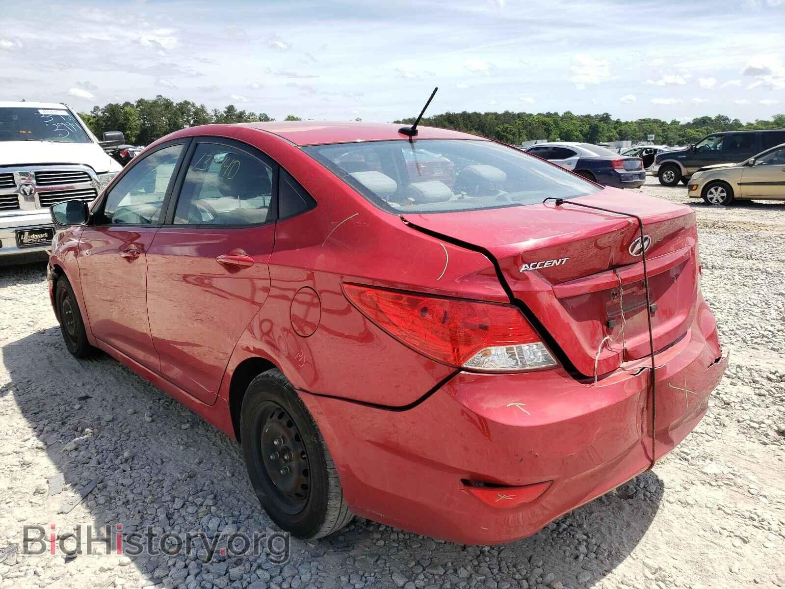 2013 HYUNDAI ACCENT - VIN: KMHCT4AE1DU459845 - Фото 3