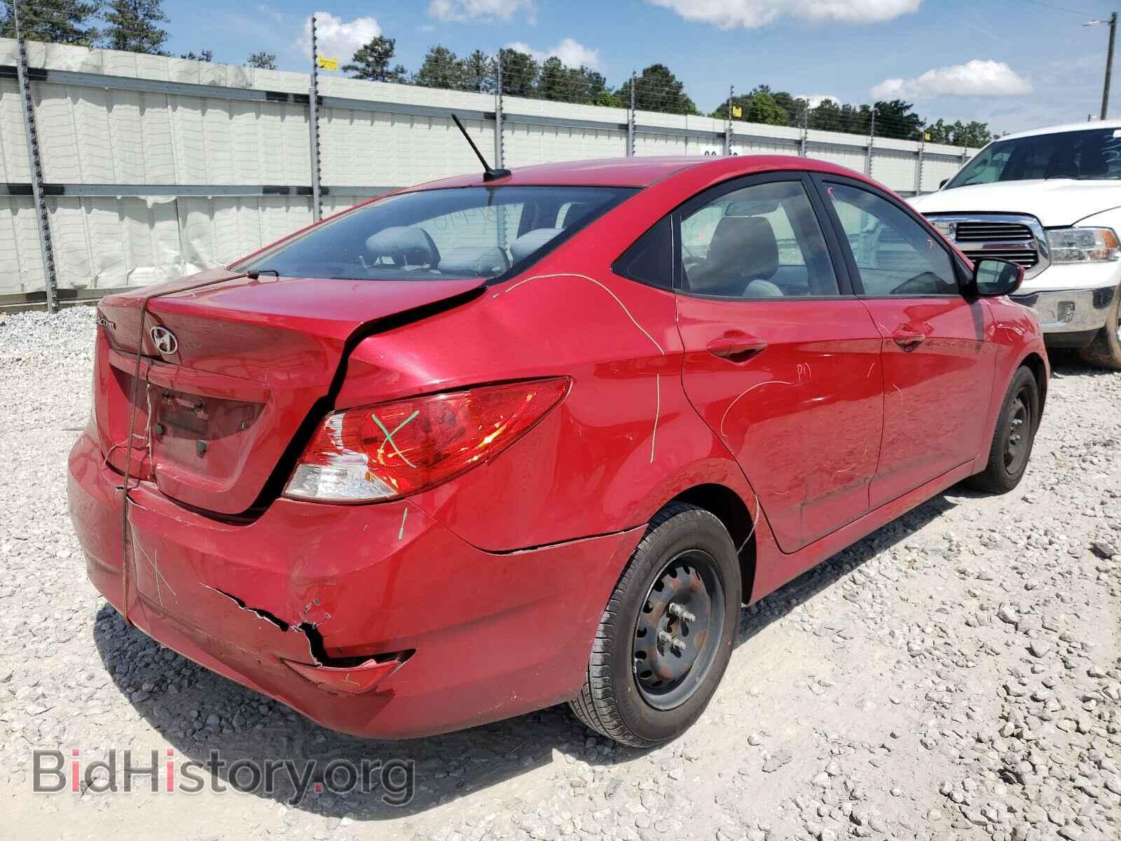 2013 HYUNDAI ACCENT - VIN: KMHCT4AE1DU459845 - Фото 4