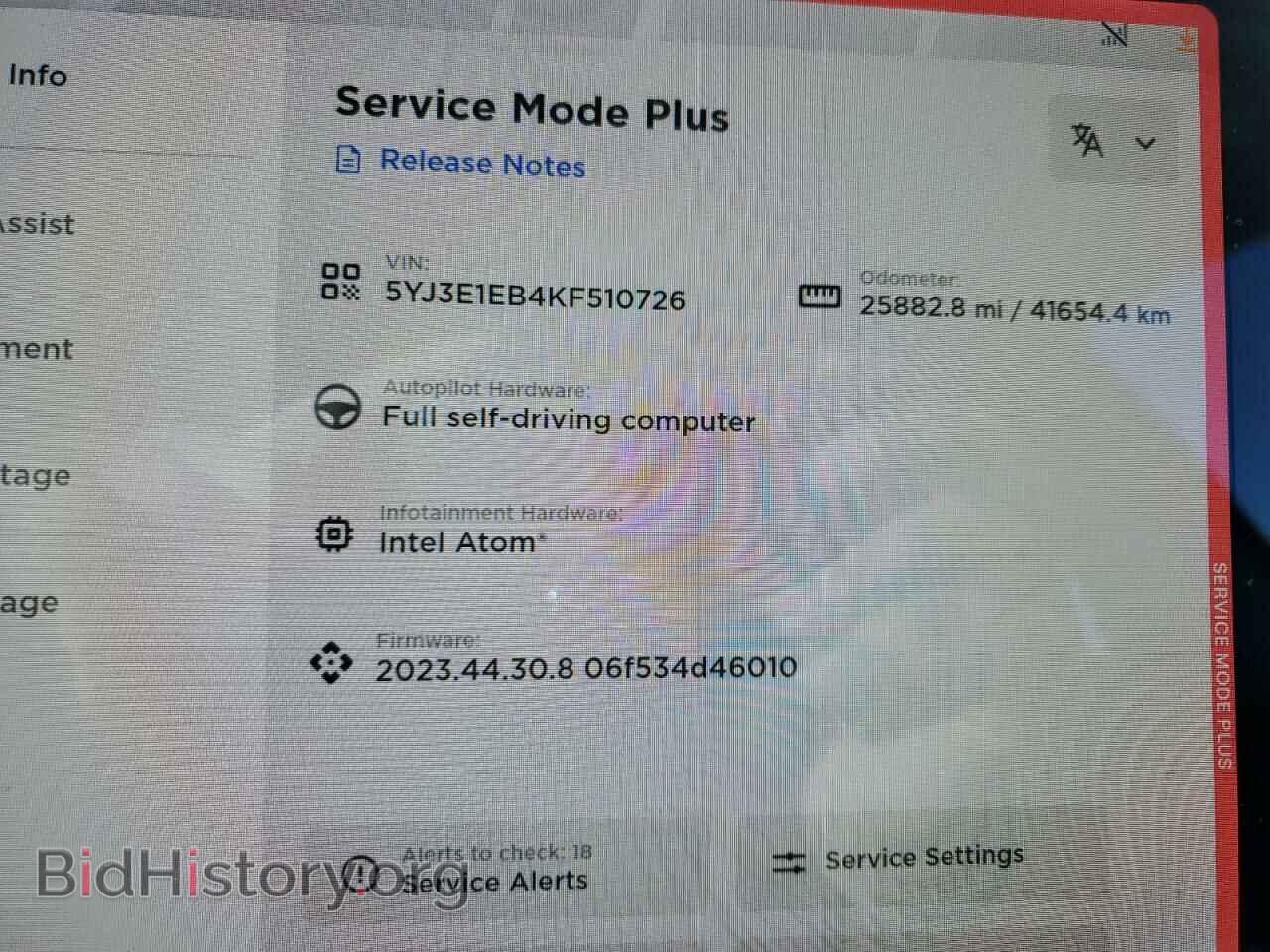 2019 TESLA MODEL 3 - VIN: 5YJ3E1EB4KF510726 - Фото 9