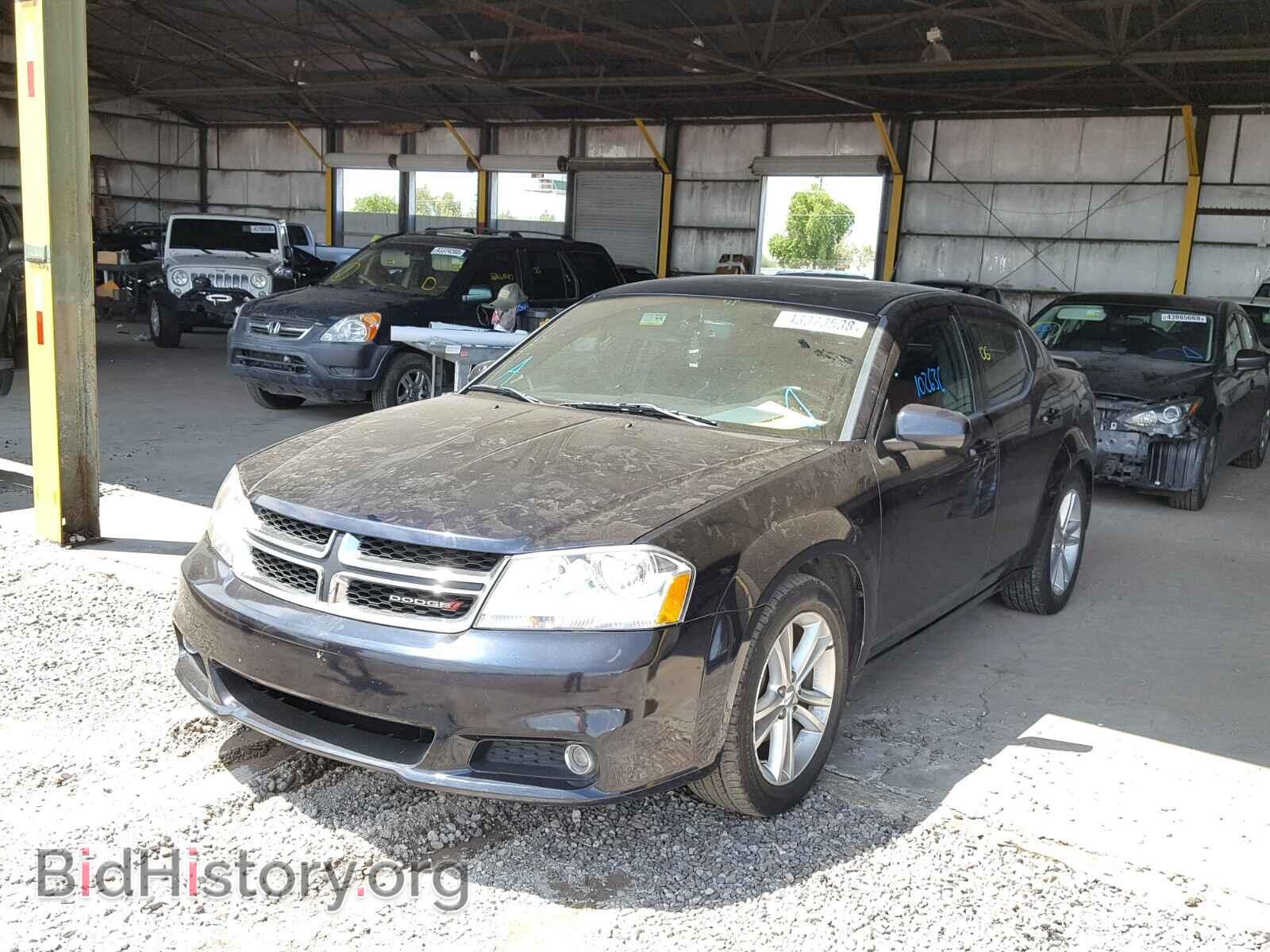 2012 DODGE AVENGER - VIN: 1C3CDZEG2CN151414 - Фото 2