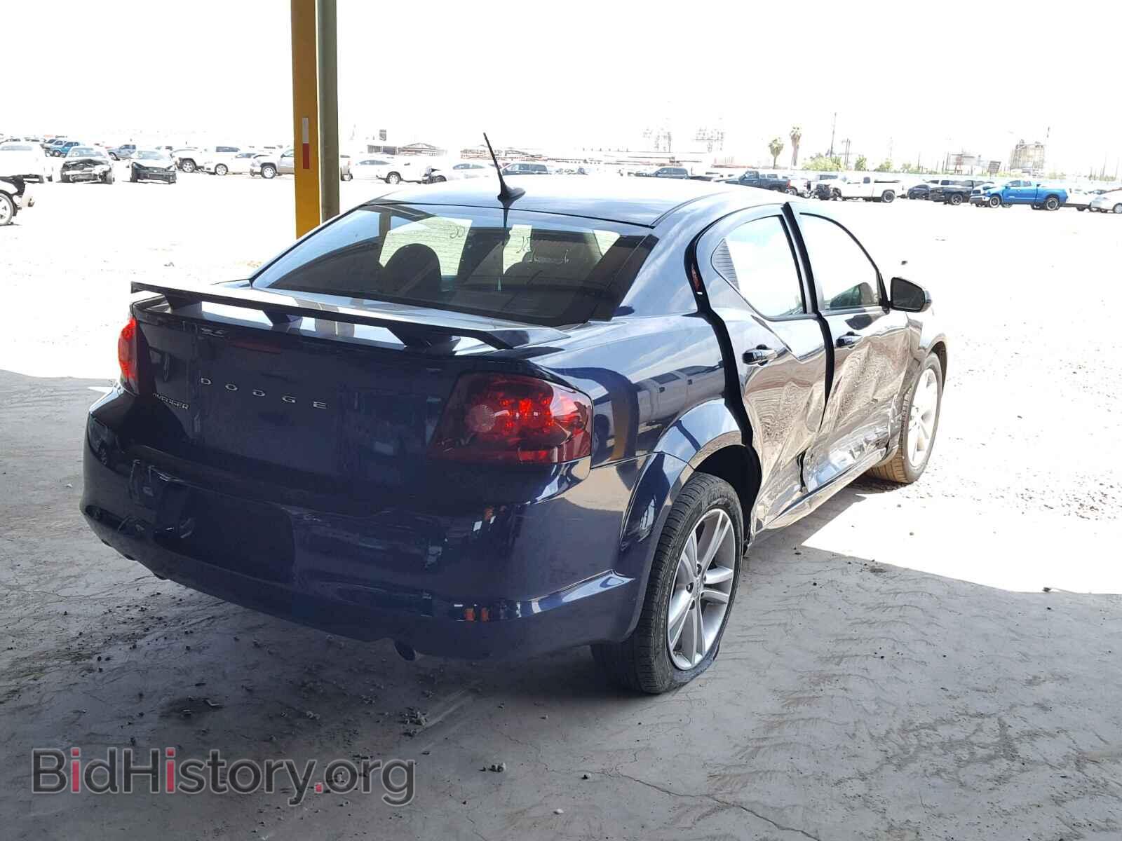 2012 DODGE AVENGER - VIN: 1C3CDZEG2CN151414 - Фото 4