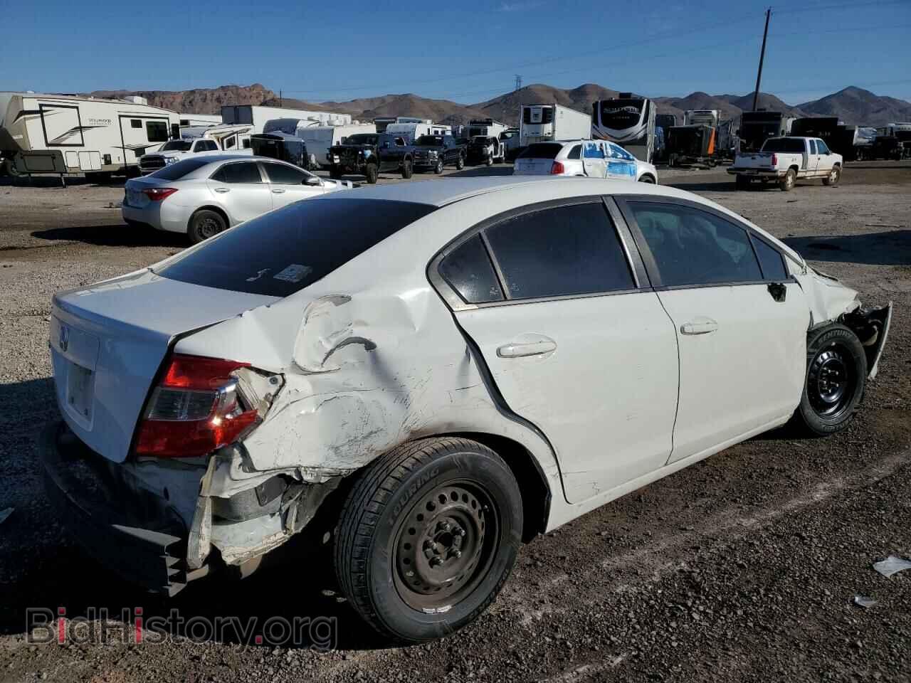 2012 HONDA CIVIC - VIN: 19XFB2F50CE354955 - Фото 3