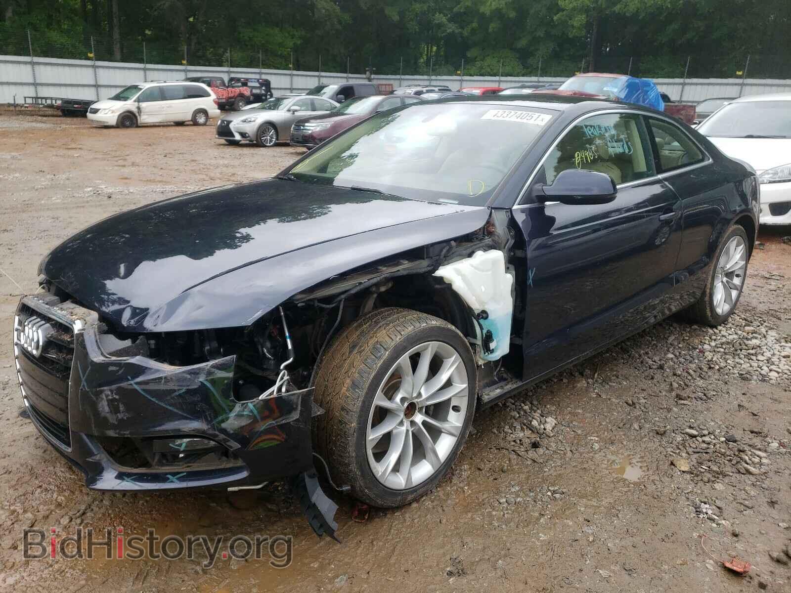 2014 AUDI A5 - VIN: WAUCFAFR9EA056850 - Фото 2