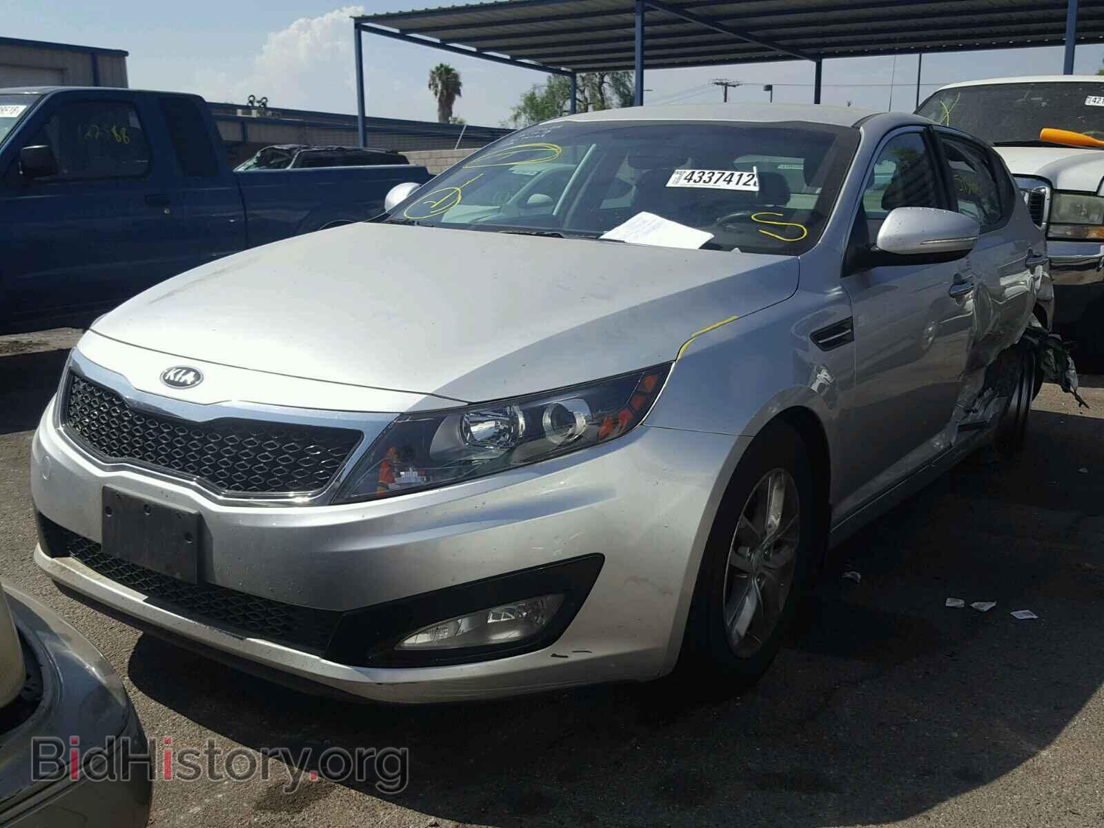 2013 KIA OPTIMA - VIN: KNAGM4A71D5440059 - Фото 2