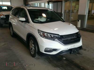 2016 Honda CR-V EX, белый — VIN 5J6RM4H57GL043899, Copart