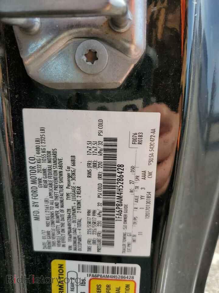 2017 FORD ALL Models - VIN: 1FA6P8AM4H5286428 - Photo 15