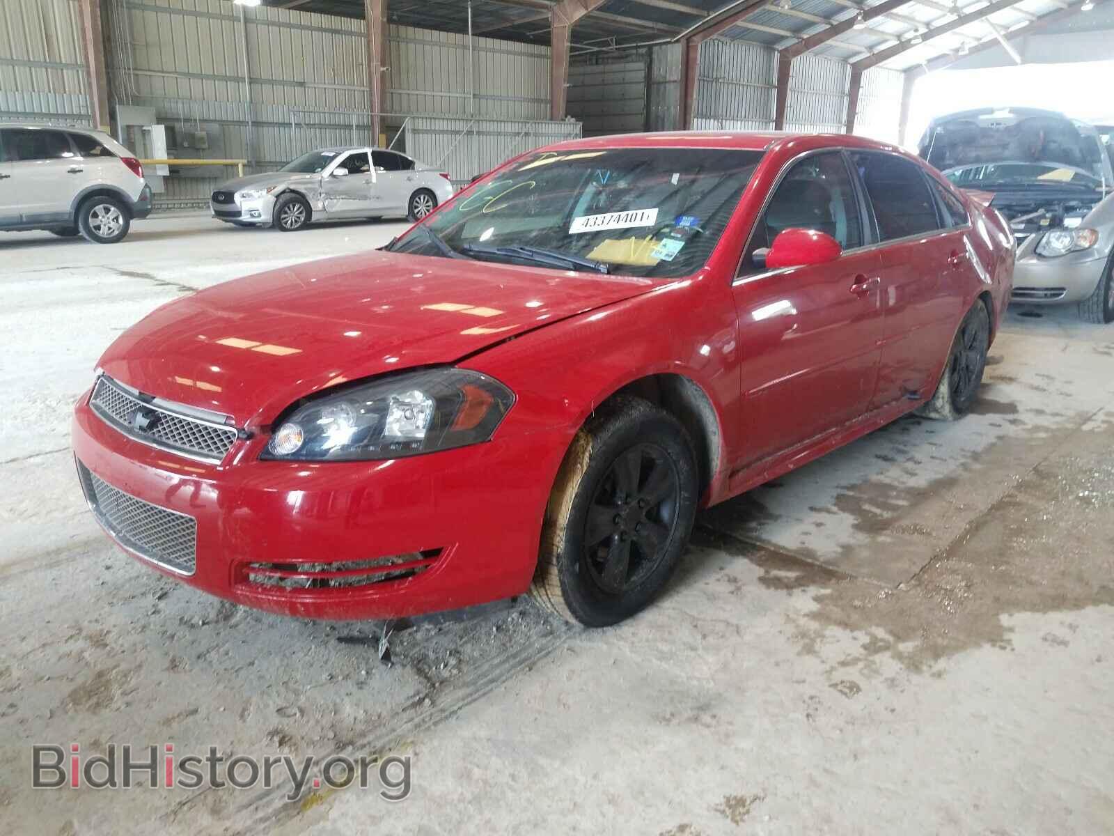 2012 CHEVROLET IMPALA - VIN: 2G1WF5E32C1211310 - Фото 2