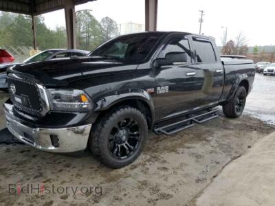 2018 RAM 1500 SLT, черный — VIN 1C6RR6TT5JS149233, Copart