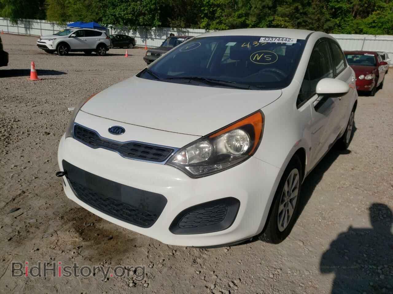 2012 KIA RIO - VIN: KNADN5A37C6031141 - Фото 2